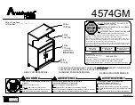 Предварительный просмотр 1 страницы Ameriwood HOME 4574GM Manual