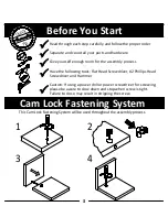 Preview for 3 page of Ameriwood HOME 4716305COM Manual