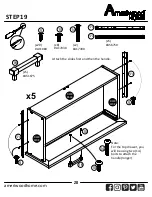 Preview for 28 page of Ameriwood HOME 4836354EBL Manual