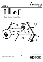 Preview for 7 page of Ameriwood HOME 5042096COM Instruction Booklet
