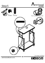 Preview for 10 page of Ameriwood HOME 5042096COM Instruction Booklet