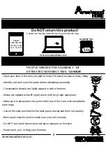 Preview for 2 page of Ameriwood HOME 5054196COM Assembly Instructions Manual