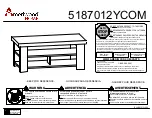 Preview for 1 page of Ameriwood HOME 5187012YCOM Manual