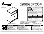 Ameriwood HOME 5206026PCOM Manual preview