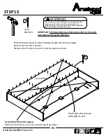 Предварительный просмотр 21 страницы Ameriwood HOME 5260328COM Instruction Booklet