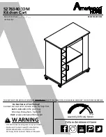 Preview for 1 page of Ameriwood HOME 5276340COM Instruction Booklet