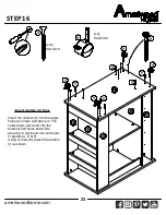 Preview for 23 page of Ameriwood HOME 5276817COM Instruction Booklet
