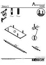 Предварительный просмотр 8 страницы Ameriwood HOME 5277296PCOM Assembly Instructions Manual