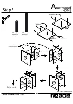 Предварительный просмотр 10 страницы Ameriwood HOME 5277296PCOM Assembly Instructions Manual