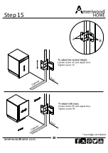 Предварительный просмотр 20 страницы Ameriwood HOME 5278196COM Manual