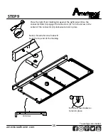 Preview for 15 page of Ameriwood HOME 5318500EBL Assembly Instructions Manual