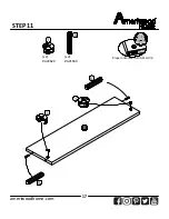 Preview for 17 page of Ameriwood HOME 5318500EBL Assembly Instructions Manual