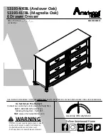 Ameriwood HOME 5319340EBL Assembly Manual preview