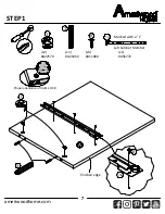 Preview for 7 page of Ameriwood HOME 5360307COM Instruction Booklet