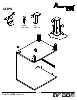 Preview for 12 page of Ameriwood HOME 5360307COM Instruction Booklet
