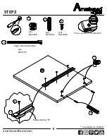 Preview for 8 page of Ameriwood HOME 5391500COM Assembly Instructions Manual