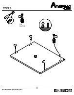 Preview for 9 page of Ameriwood HOME 5391500COM Assembly Instructions Manual