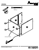 Preview for 10 page of Ameriwood HOME 5391500COM Assembly Instructions Manual