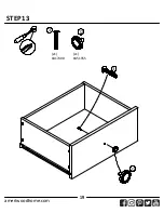 Preview for 19 page of Ameriwood HOME 5391500COM Assembly Instructions Manual