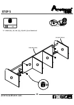 Preview for 12 page of Ameriwood HOME 5430013COM Instruction Booklet