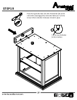 Preview for 27 page of Ameriwood HOME 5580500COM Manual