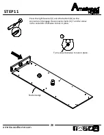 Предварительный просмотр 20 страницы Ameriwood HOME 5594500COM Assembly Instructions Manual