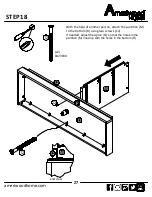 Предварительный просмотр 27 страницы Ameriwood HOME 5594500COM Assembly Instructions Manual