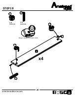 Предварительный просмотр 28 страницы Ameriwood HOME 5594500COM Assembly Instructions Manual