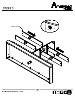 Предварительный просмотр 29 страницы Ameriwood HOME 5594500COM Assembly Instructions Manual