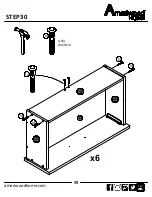 Предварительный просмотр 39 страницы Ameriwood HOME 5594500COM Assembly Instructions Manual