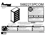 Ameriwood HOME 5662213PCOM Instruction Booklet preview