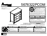 Preview for 1 page of Ameriwood HOME 5676322PCOM Manual