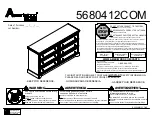 Preview for 1 page of Ameriwood HOME 5680412COM Assembly Instruction Manual