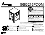 Ameriwood HOME 5683215PCOM Manual preview