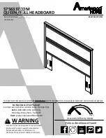 Preview for 1 page of Ameriwood HOME 5756337COM Instruction Booklet