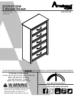 Preview for 1 page of Ameriwood HOME 5757337COM Instruction Booklet