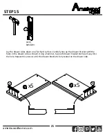 Preview for 21 page of Ameriwood HOME 5757337COM Instruction Booklet