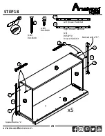 Preview for 24 page of Ameriwood HOME 5757337COM Instruction Booklet