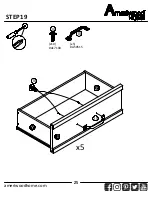 Preview for 25 page of Ameriwood HOME 5757337COM Instruction Booklet