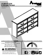 Preview for 1 page of Ameriwood HOME 5758337COM Manual