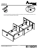 Preview for 21 page of Ameriwood HOME 5758337COM Manual