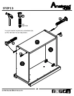 Предварительный просмотр 19 страницы Ameriwood HOME 5759354COM Assembly Instructions Manual