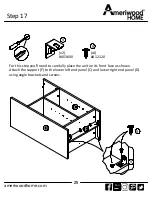 Preview for 25 page of Ameriwood HOME 5770303COM Manual