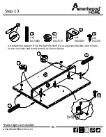 Preview for 21 page of Ameriwood HOME 5770308COM Manual