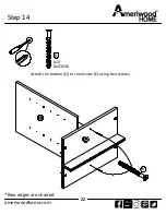 Preview for 22 page of Ameriwood HOME 5770308COM Manual