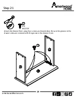 Preview for 29 page of Ameriwood HOME 5770308COM Manual