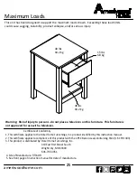 Предварительный просмотр 25 страницы Ameriwood HOME 5771219COM Instruction Booklet