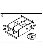 Preview for 12 page of Ameriwood HOME 5840015PCOM Assembling Manual