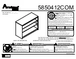 Предварительный просмотр 1 страницы Ameriwood HOME 5850412COM Assembly