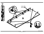 Предварительный просмотр 6 страницы Ameriwood HOME 5850412COM Assembly